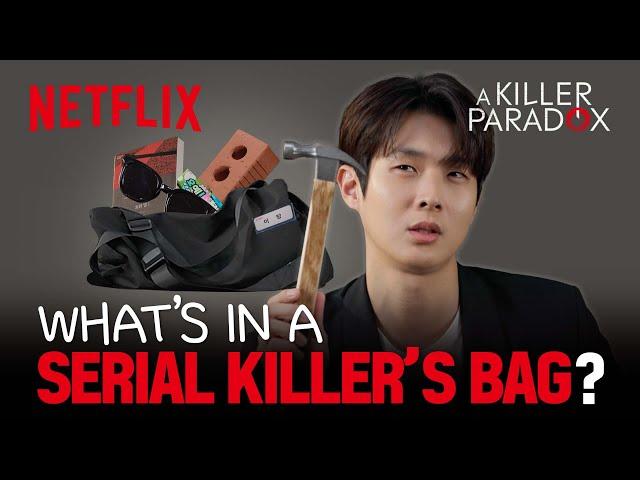 What's in killer Lee Tang's bag? | A Killer Paradox | Netflix [ENG SUB]