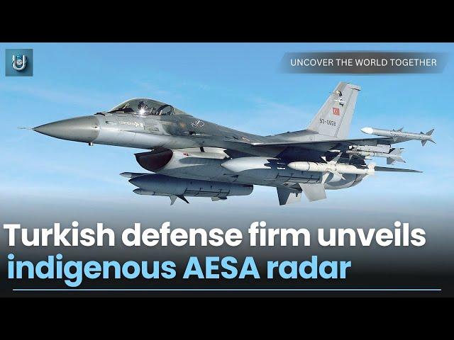 Turkish defense firm unveils indigenous high-tech aircraft radar