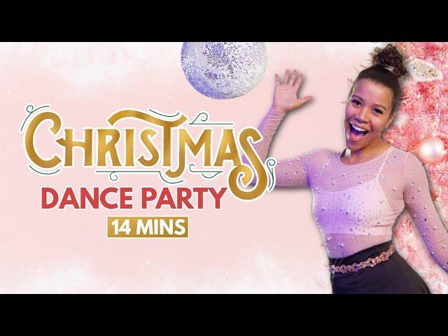 14 MIN CHRISTMAS DANCE PARTY - Beginner Friendly Fun Sweat