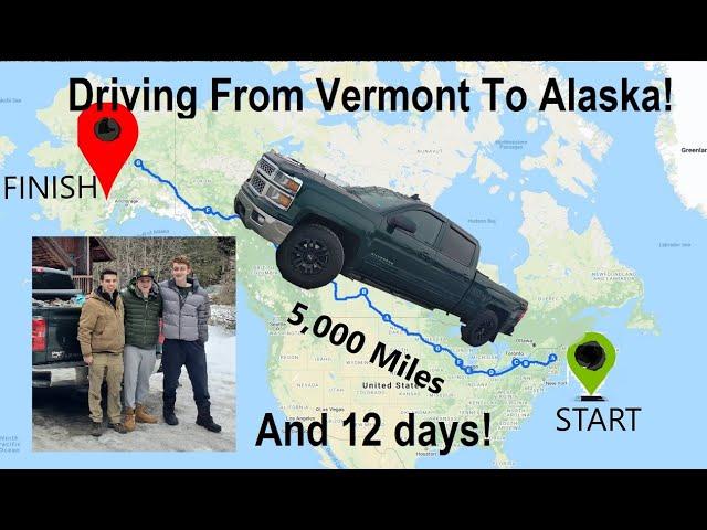 Driving From Vermont To Alaska: 5,000 Miles In 2 Weeks!