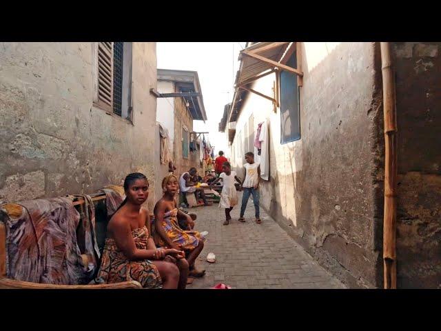 REAL LIFE INSIDE LOCAL COMMUNITY IN GHANA, AFRICA