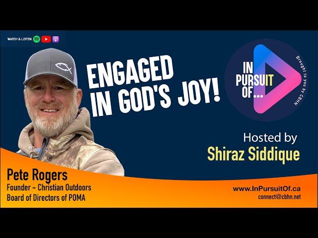 In Pursuit Of Pete Rogers | Hosted by Shiraz Siddique