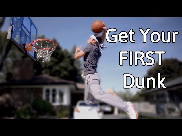 How To Get Your First DUNK | Self Lob Technique