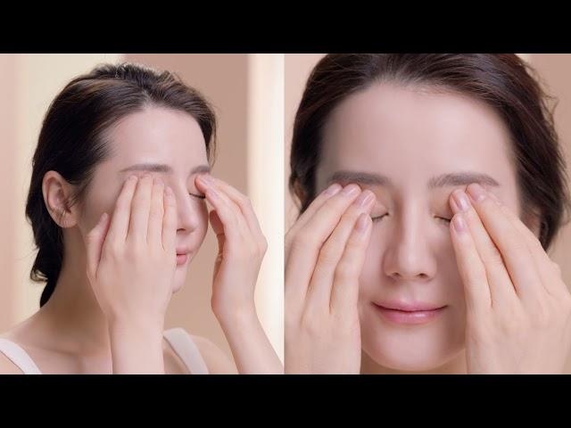 How to Apply Double Serum Eye: Dilireba | Clarins Malaysia