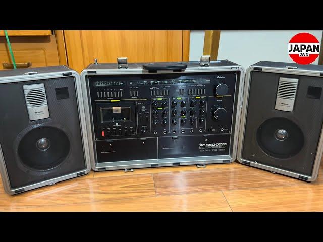 Clarion Excite XC-5500A Boombox Radio Cassette Guitar amplifier クラリオン 大型ラジカセ Vali đài high-end