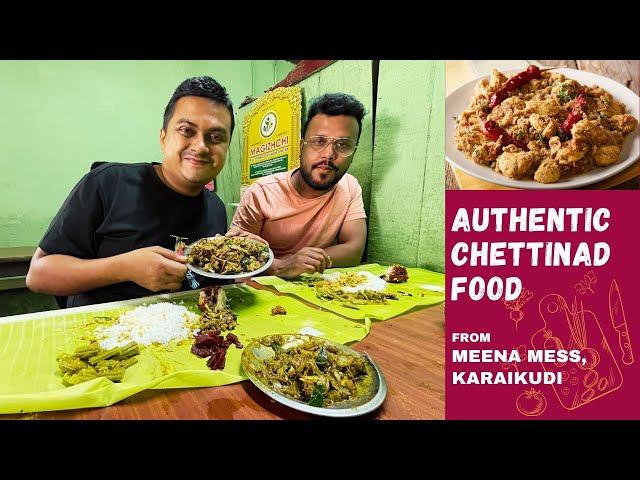 Karaikudi Chettinad Food - Meena Mess, ഒരു കൊതിപ്പിക്കൽ Non Veg Vlog