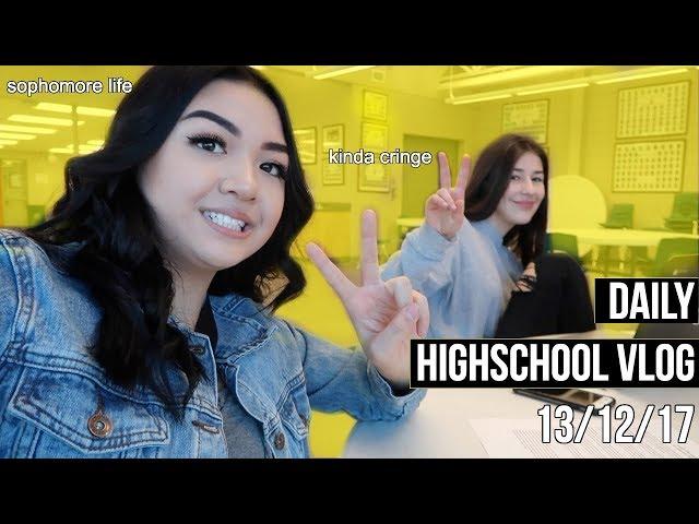 SCHOOL DAILY VLOG (13/12/17) | maiphammy