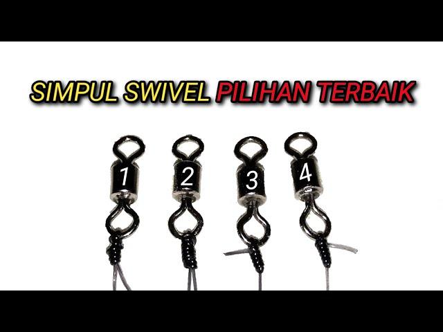 How to tie a Swivel to your Fishing line for Beginners