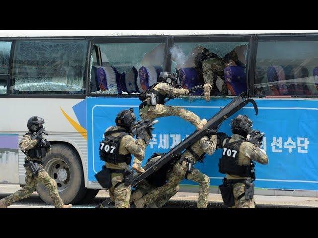 South Korea's Elite 707th Special Mission Group Counter-Terrorism Demonstration | June, 2019