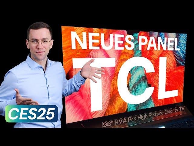 TCL 2025er TVs & Monitore: HVA Pro Panel , IJP OLED & Dolby Atmos Flex Connect - CES 2025  News