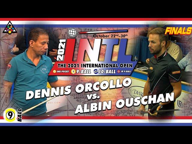 9-BALL: ALBIN OUSCHAN VS DENNIS ORCOLLO - 2021 INTERNATIONAL 9-BALL OPEN FINALS