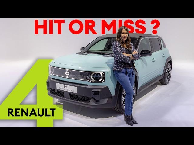 Renault 4 E-Tech FIRST LOOK - Renault's answer to the Kia EV3 | Electrifying