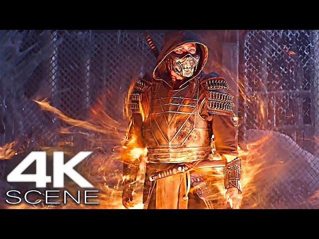 Scorpion vs Sub-Zero (UHD 4K) Final Fight Scene | Mortal Kombat Movie Clip (2021)