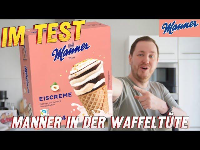 Manner: Eiscreme Waffeltüte Haselnuss Sahne im Test