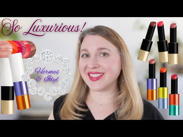 HERMES & IDYL | New Silky Lipstick Shine and Sustainable, Modular Diamonds