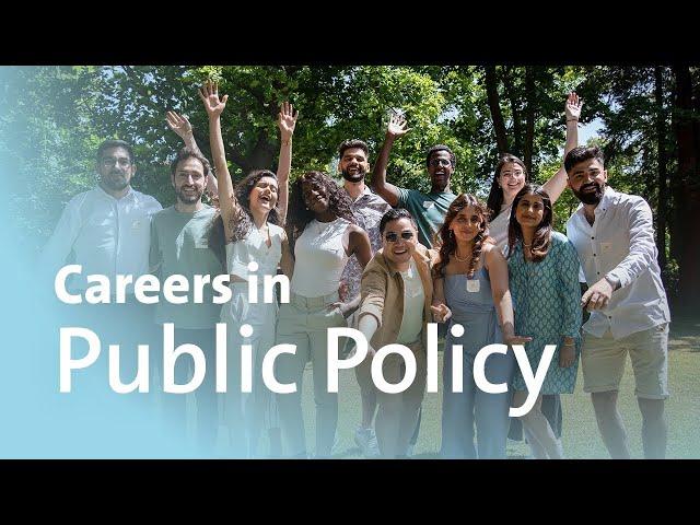 Careers in Public Policy