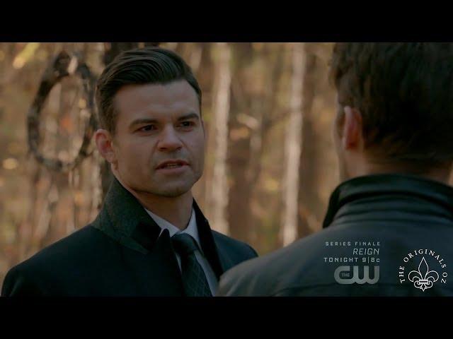 The Originals 4x12 Elijah wants Klaus to take Hayley & Hope away once they defeat the Hollow