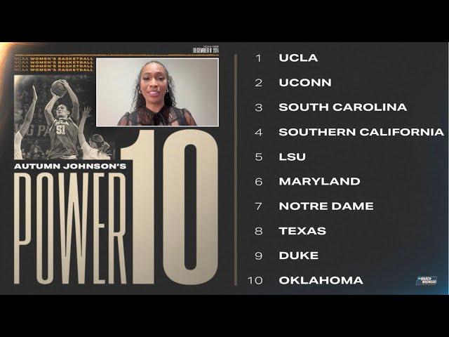 Notre Dame, Oklahoma rejoin women's basketball Power 10 rankings