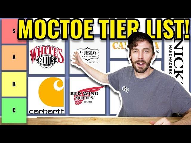 BEST and WORST Moc Toe Boots - [TIER LIST]