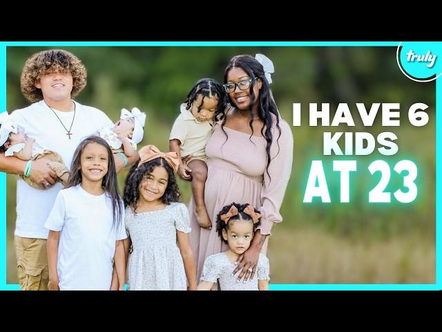 Pregnant At 15 - Now I'm 23 With 6 Kids | MY EXTRAORDINARY FAMILY