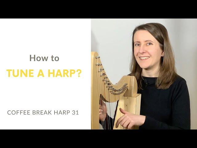 How to tune a harp? My tips and tricks! - Coffee Break Harp 31