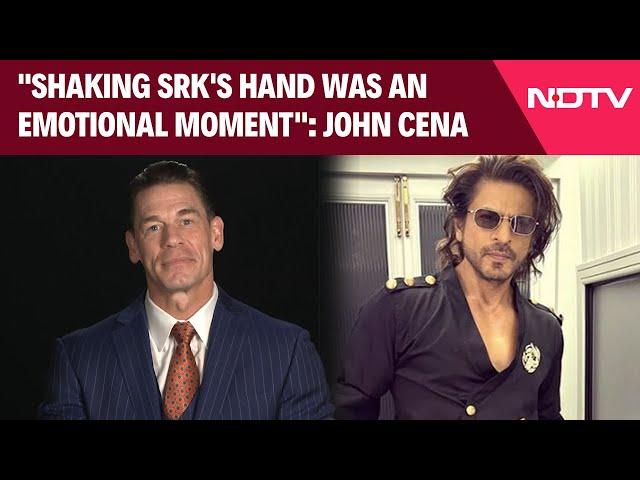 John Cena On His "Starstruck" Meeting With King Khan: "Shaking SRK's Hand Was An Emotional Moment"