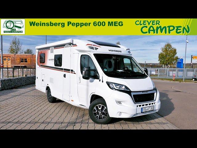 Weinsberg Pepper 600 MEG: Ein echt scharfes Angebot? - Test/Review | Clever Campen