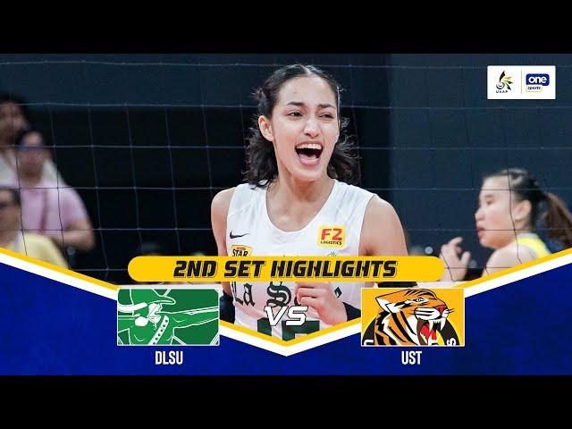 DLSU vs. UST | SET 2 GAME HIGHLIGHTS | UAAP SEASON 87 WOMEN’S VOLLEYBALL ROUND 1 | FEB. 26, 2025