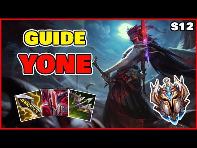 GUIDE YONE S12 - COMMENT SNOWBALL AVEC LE CHAMP (Gameplay explicatif et éducatif, tips, etc) Chall