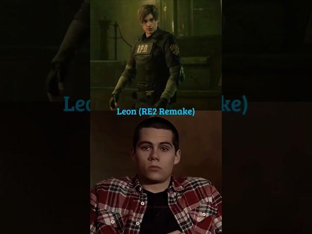 Leon Kennedy RE2 vs. RE4 edit #shorts