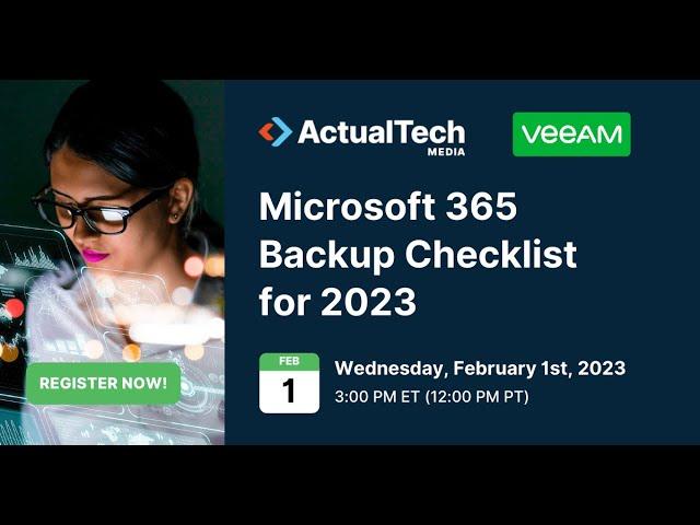 Microsoft 365 Backup Checklist for 2023