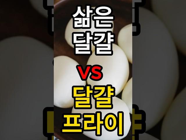 삶은달걀을 꼭 먹어야할까? #계란 #달걀