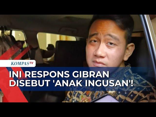 Disebut 'Anak Ingusan' oleh Politisi Senior, Gibran Rakabuming Raka Berikan Respons Santai