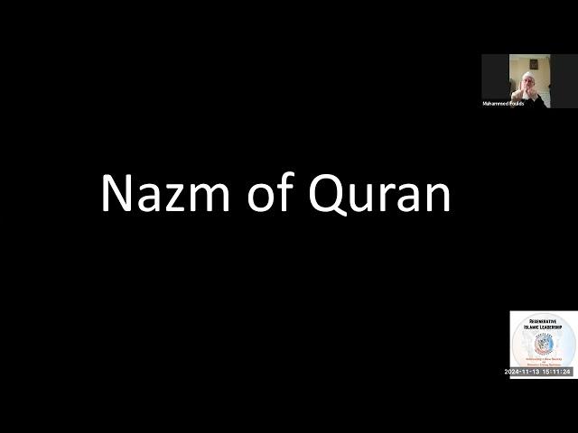 Common structure in the Quran and Kitab Al Kawn | Hearts SEE | Halaqah week 14