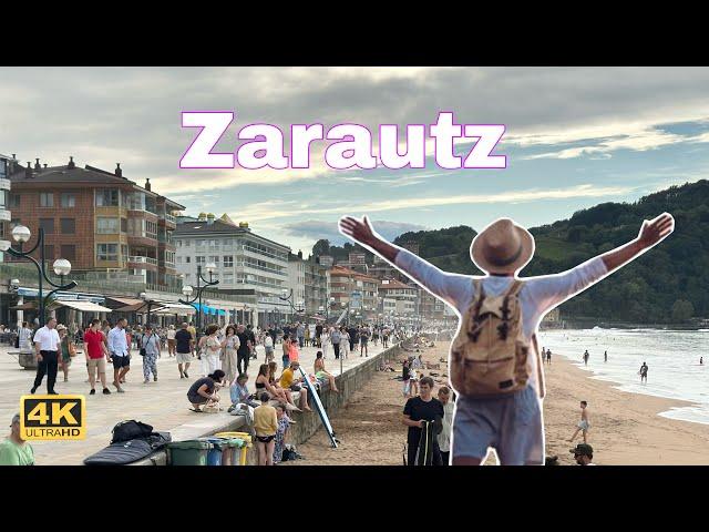 Zarautz - The most Beautiful Village in Spain - 4K walking Tour- part-2