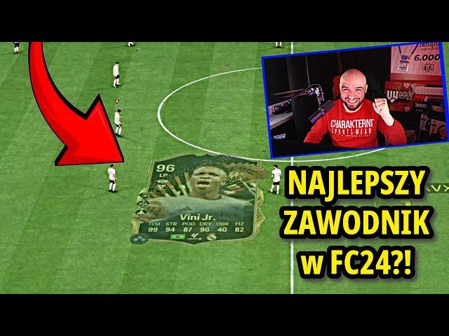 VINI JR TOTS - PRZETESTOWAŁEM NAJLEPSZĄ KARTĘ w FC24!!!