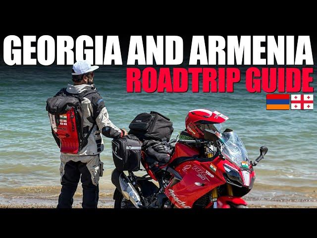 Georgia and Armenia Roadtrip on a motorcycle! | Full Guide | Caucasia | TVS Apache RR310