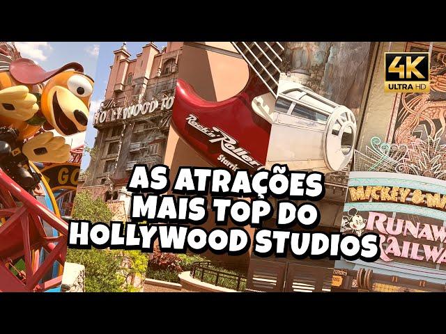 ROTEIRO HOLLYWOOD STUDIOS - ATRAÇÕES PRINCIPAIS