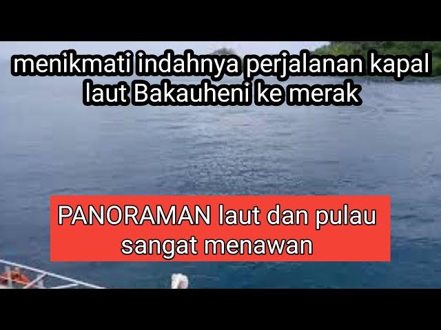 Menikmati indahnya laut merak bakauheni