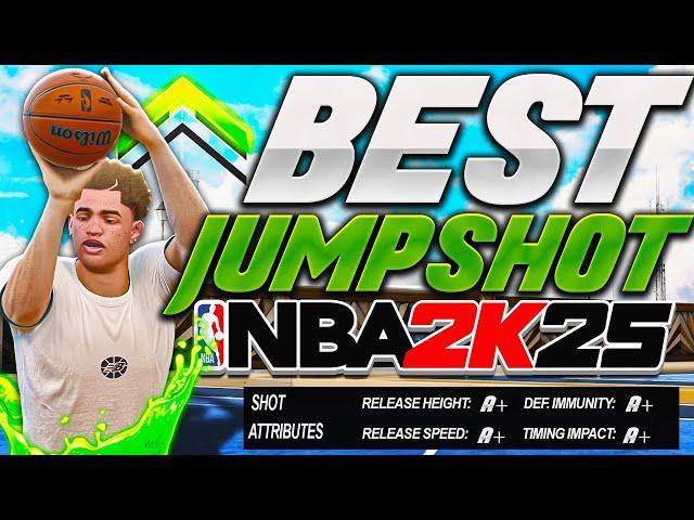 BEST JUMPSHOT FOR 5'9 - 6'4 BUILDS +SHOT TIMING PROFILE THIS JUMPSHOT IS A CHEATCODE ON NBA 2K25 