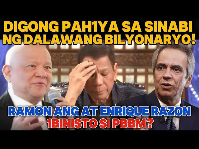 D1G0NG P@H1YA SA S1NABI NG DALAWANG BILY0NARY0|RAMON ANG AT ENRIQUE RAZON 1B1N1ST0 SI PBBM