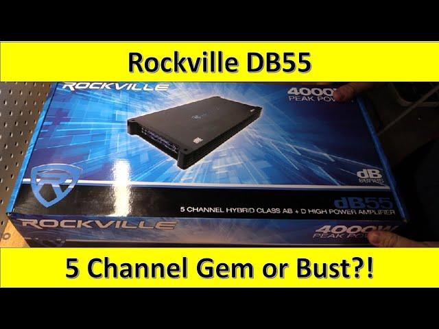 Rockville DB55 On the Dyno! Most Powerful 5 channel under $200?