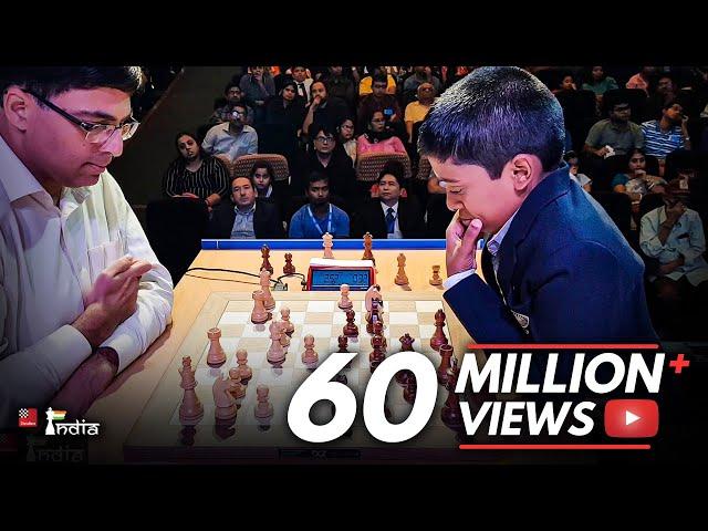 Rematch: Vishy Anand vs Praggnanandhaa | Tata Steel Chess India 2018