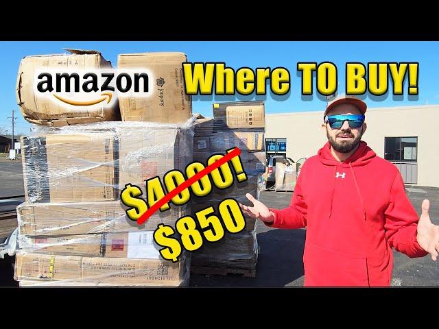 Where TO BUY Amazon Return PALLETS!