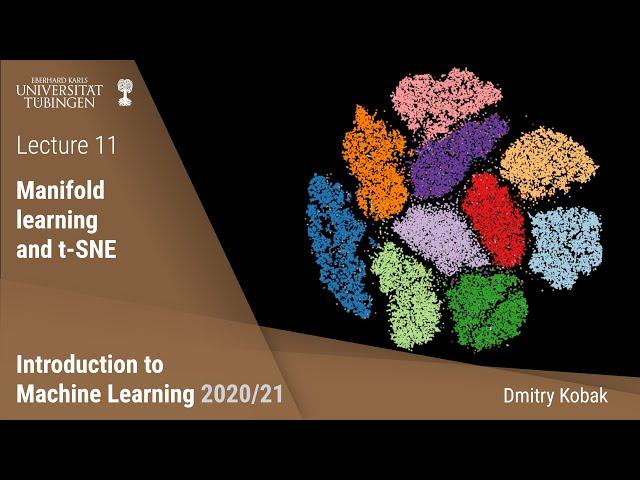 Introduction to Machine Learning - 11 - Manifold learning and t-SNE