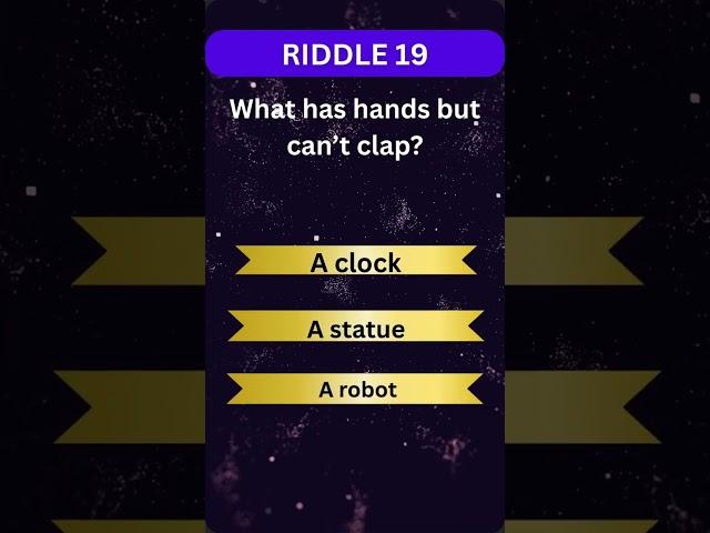 Think you're a riddle master? 