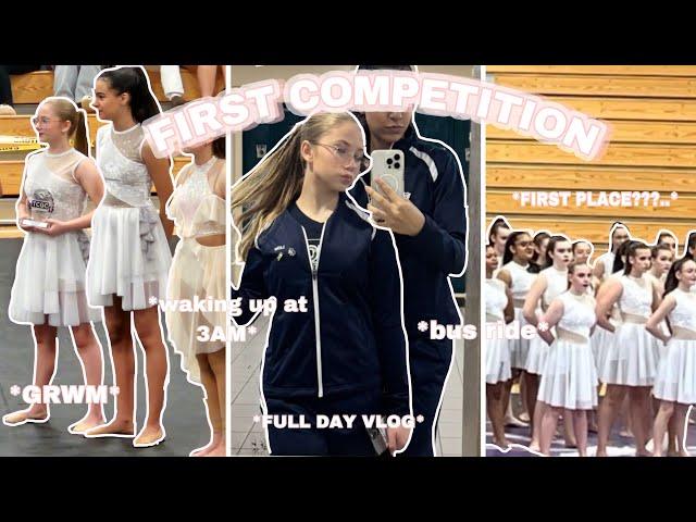 FIRST COMPETITION  (GRWM, FULL DAY VLOG, LILLY MARIE)