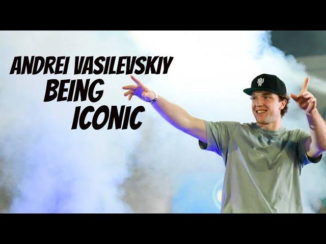 Andrei Vasilevskiy Being Iconic