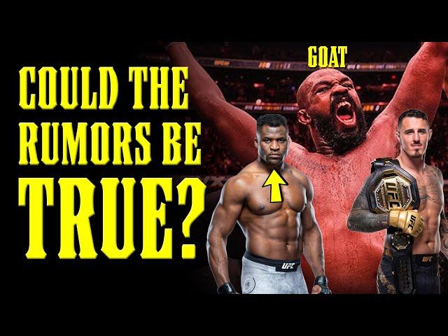 Jon Jones PROVES he's the GOAT!! INDUSTRY RUMORS Swirl about FRANCIS NGANNOU Superfight!!