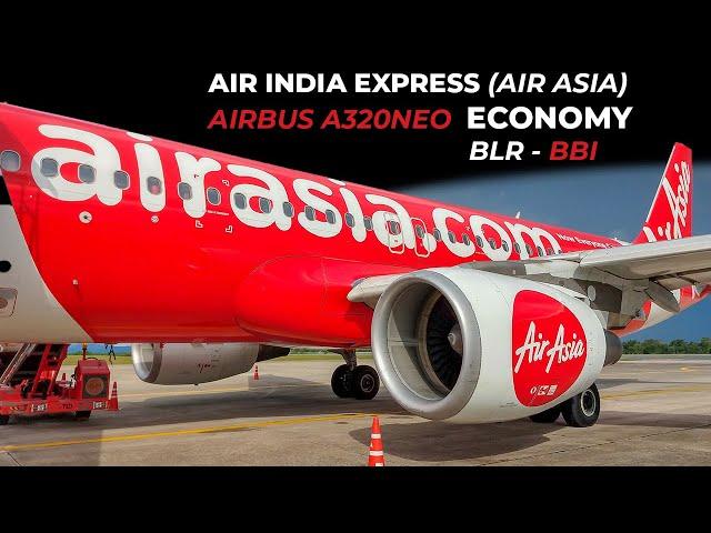 Air India Express (Air Asia) | Airbus A320 Economy Class & Bangalore Airport Terminal 2 Review